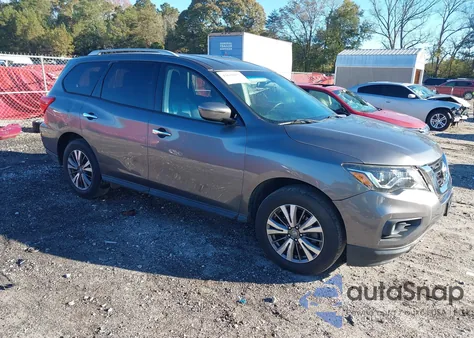 2017 Nissan Pathfinder S from USA, damaged, VIN 5N1DR2MM3HC907380